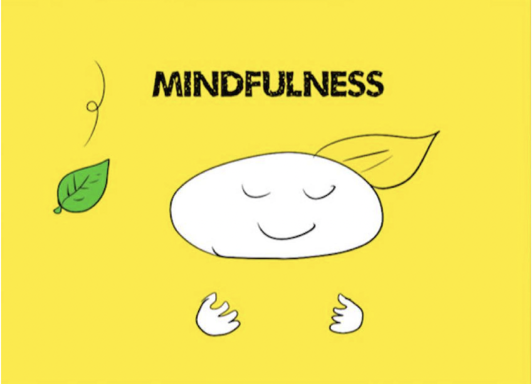 マインドフルネスを表したイラスト